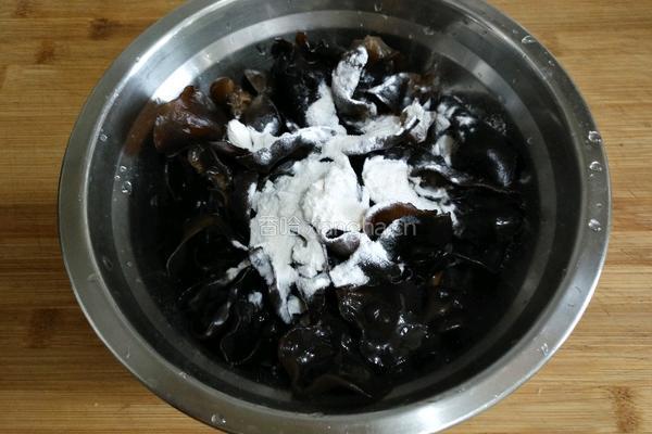 木耳小菜的做法图解4