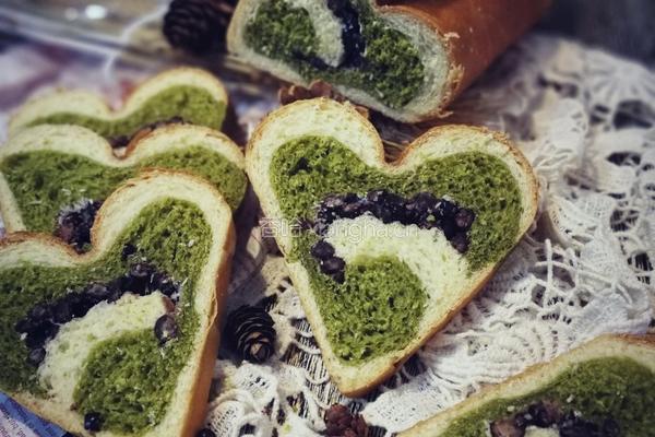 蜜豆椰蓉抹茶吐司的做法图解13