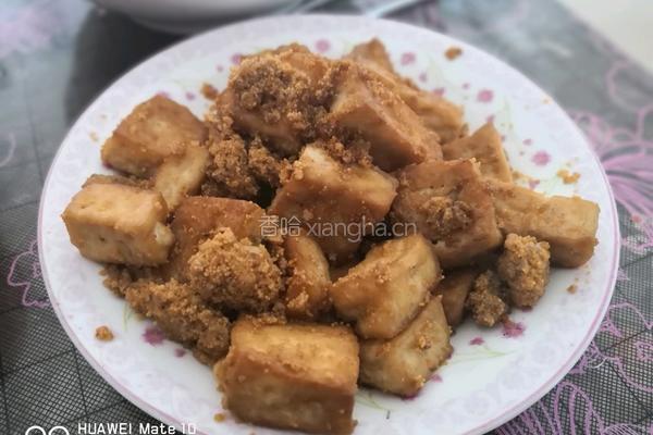 鲤鱼子焖豆腐的做法图解6