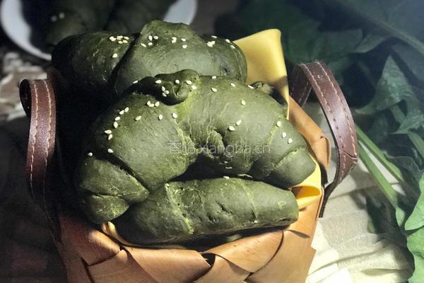 菠菜牛角包的做法图解16