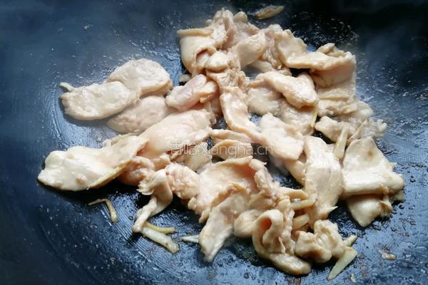 荷兰豆炒鸡胸肉的做法图解8