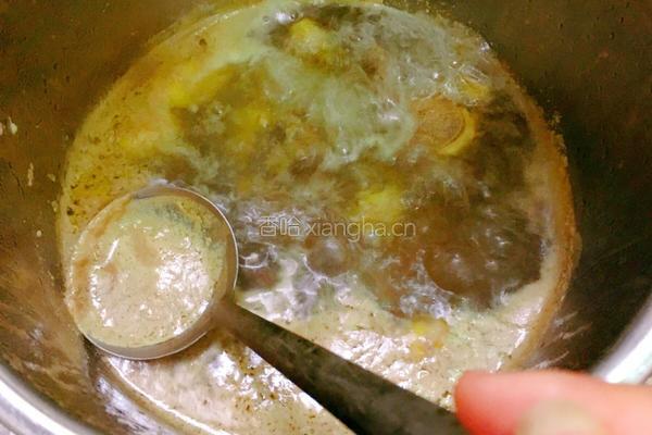 巴西菇鸭汤的做法图解4