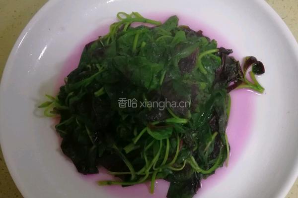 上汤苋菜的做法图解1
