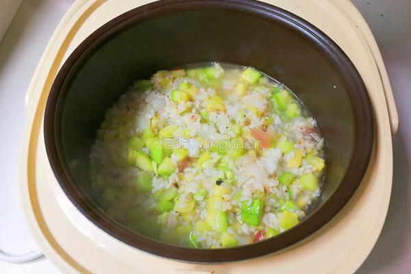 樱桃肉咸肉菜饭的做法图解11