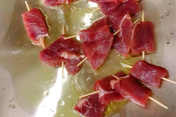 牛排牙签肉的做法图解3