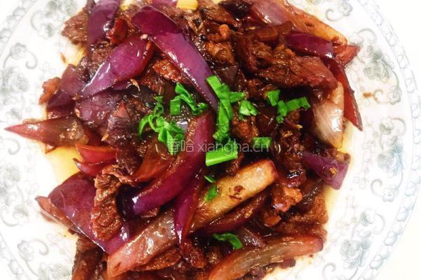 孜然牛肉的做法图解5