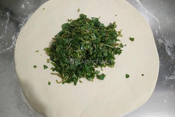 马齿苋大饼馍（烙馍版）的做法图解4