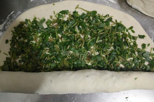 马齿苋大饼馍（烙馍版）的做法图解5