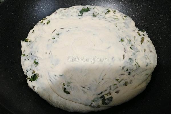 马齿苋大饼馍（烙馍版）的做法图解9