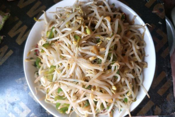 青椒绿豆芽的做法图解9
