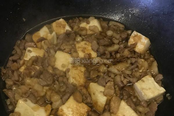 肉末焖豆腐的做法图解5