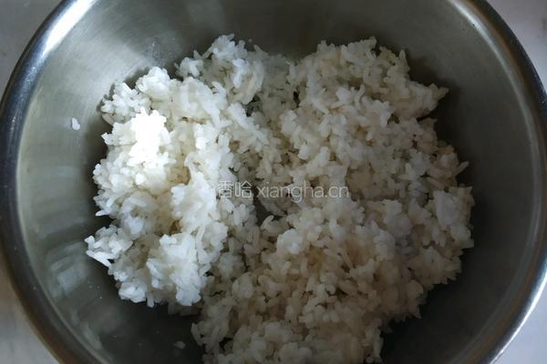 米饭煎饼的做法图解3