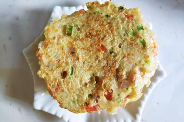 米饭煎饼的做法图解11