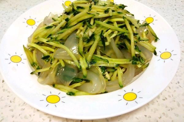 黄瓜丝拌拉皮的做法图解5