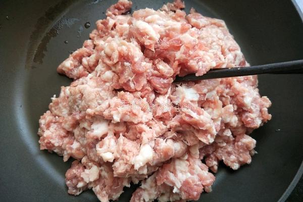 槐花馅饺子的做法图解4