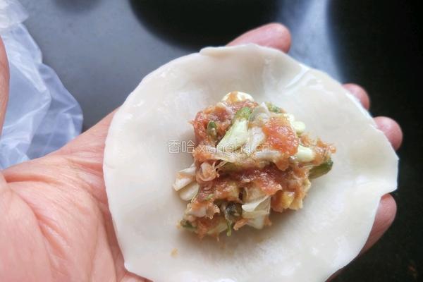 槐花馅饺子的做法图解10