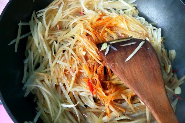 酸辣土豆丝的做法图解10