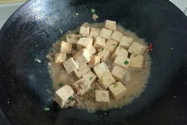 肉末豆腐的做法图解5