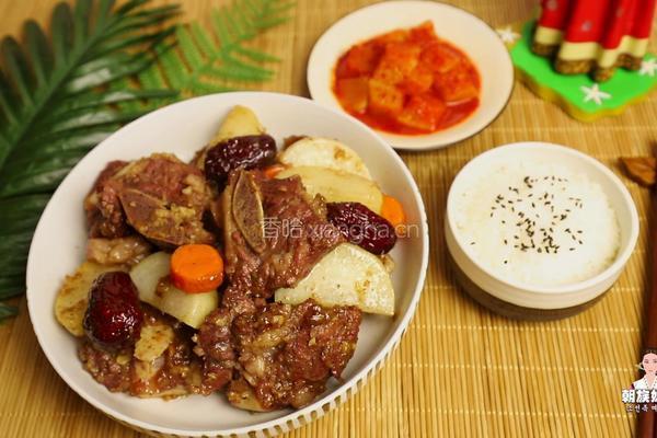韩式炖牛排骨的做法图解25
