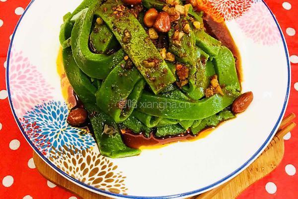 菠菜凉皮的做法图解8