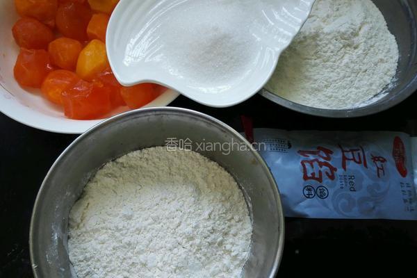 蛋黄酥的做法图解4
