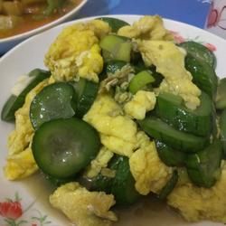 丝瓜炒鸡蛋的做法[图]