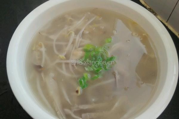 鲜菇肉丝汤的做法图解9