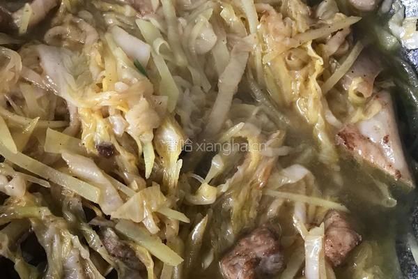 土豆丝炒酸菜丝的做法图解9