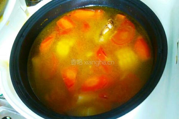 番茄胡萝卜玉米风干排骨汤（电饭煲版）的做法图解15