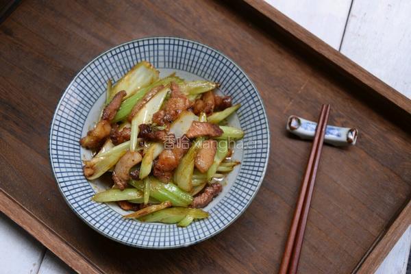 芹菜炒肉的做法图解6