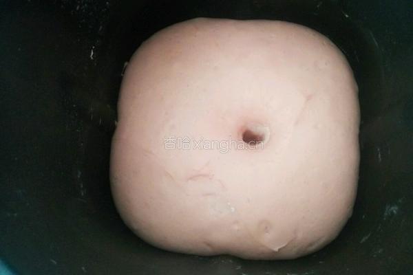 樱花豆沙包的做法图解5
