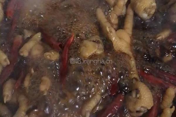 酱鸡爪的做法图解7