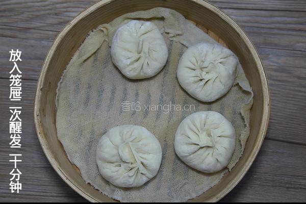 豆角肉末包子的做法图解14