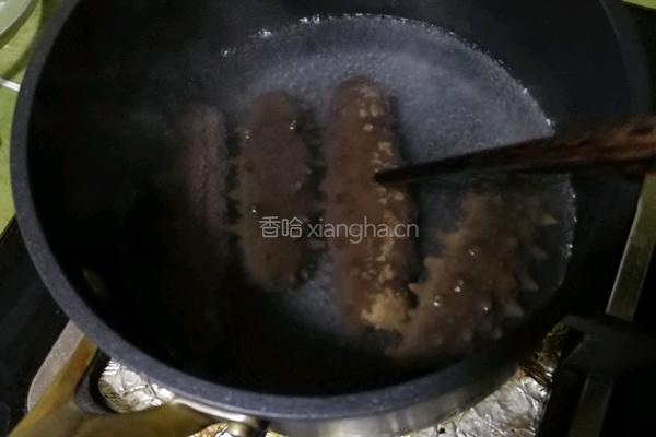 葱爆海参的做法图解4