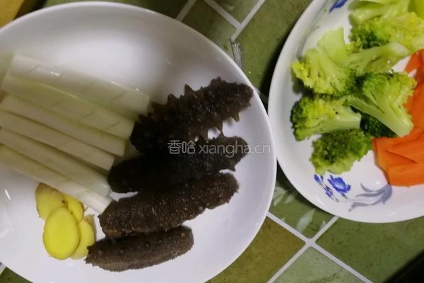 葱爆海参的做法图解5