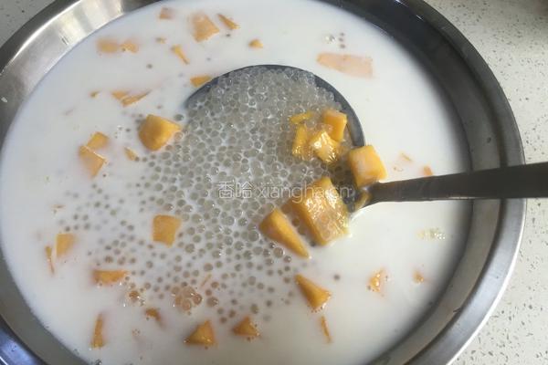芒果西米露的做法图解13