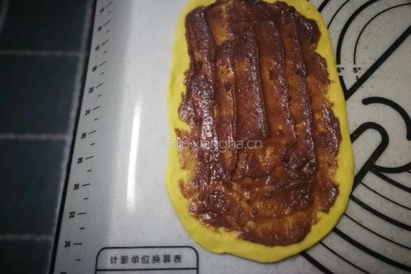 南瓜豆沙椰蓉卷的做法图解10
