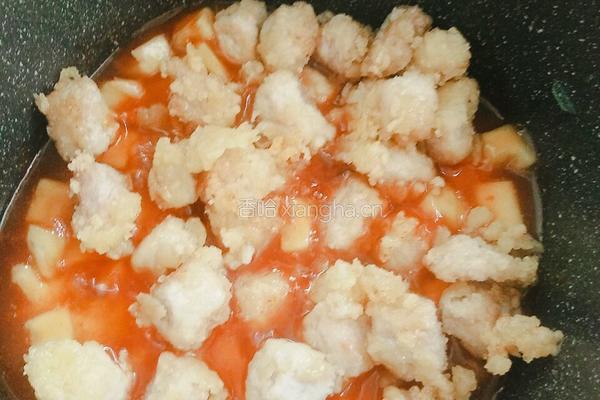 菠萝咕噜肉的做法图解9