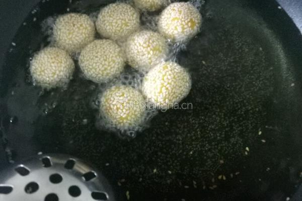 软糯南瓜球的做法图解4