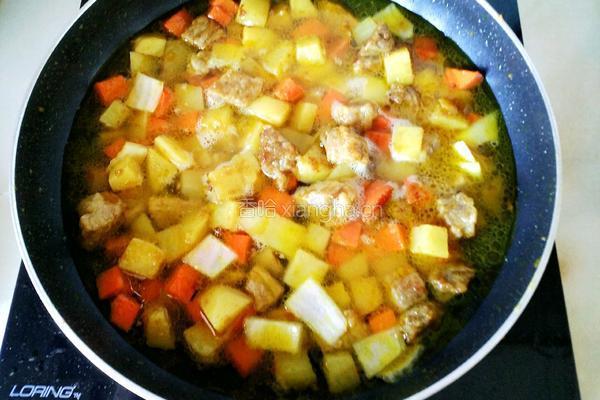 咖喱牛肉饭的做法图解18
