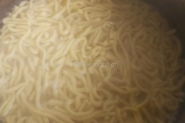 手擀鸡蛋面条的做法图解6