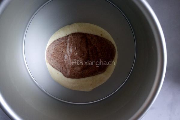 六寸斑马纹戚风蛋糕的做法图解20