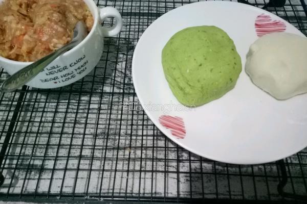 宝宝蔬菜饺子的做法图解2