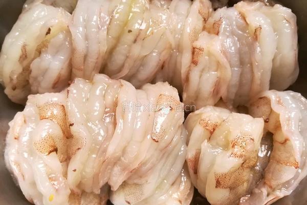 茄汁烹鲜虾的做法图解4