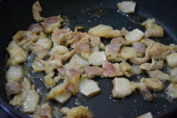 苦瓜炒肉的做法图解3