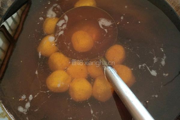 空心小麻球的做法图解4