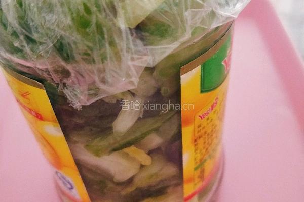 广式盐干酸菜的做法图解5