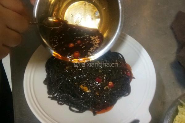 酸辣蕨根粉的做法图解4