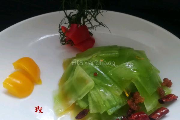 胡辣笋片的做法图解1