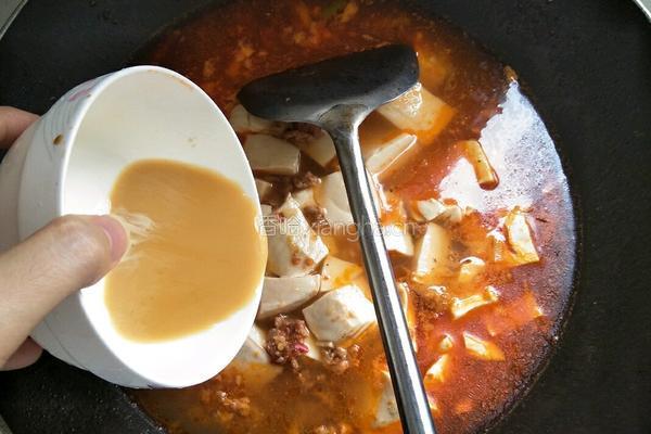 麻婆豆腐的做法图解12